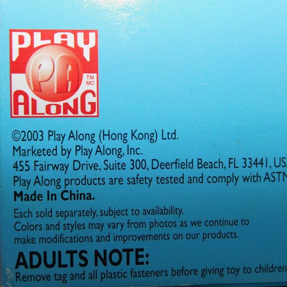 2003 Play Along Toys The Cat in the Hat Movie Collectible Figure Set NEW - Picture 8 of 8